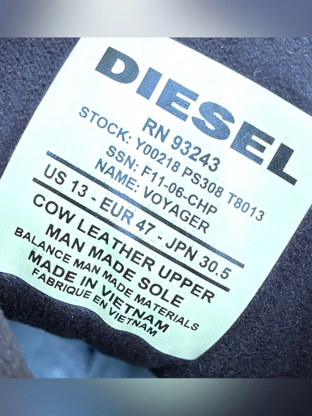 Diesel voyager black